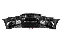 Audi A6 C7 2011–2017 Frontkofanger med sort RS6-Style kølergrill (2011-2014) foto 5