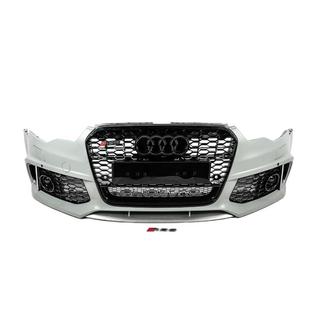 Frontkofanger med sort RS6-Style kølergrill (2011-2014) foto 1