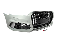 Audi A6 C7 2011–2017 Forreste kofanger med sort RS6-Style kølergrill (2014–2017) foto 4
