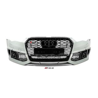 Forreste kofanger med sort RS6-Style kølergrill (2014–2017) foto 1