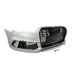 Forreste kofanger med sort RS6-Style kølergrill (2014–2017) foto 4