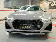 Audi A7 2018– Frontkofanger RS-Style V-1 foto 1