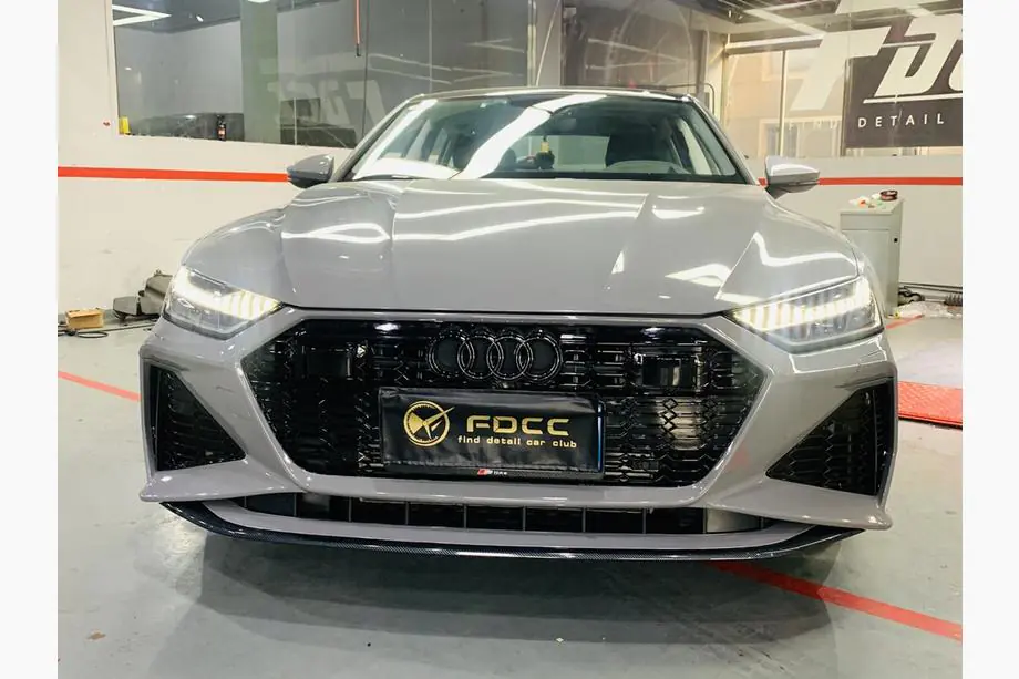 Audi A7 2018– Frontkofanger RS-Style V-1 Image