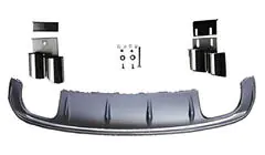 Audi A3 2012–2020 Bagdiffusor V-1 (til S/S-Line, 2012-2020) foto 1