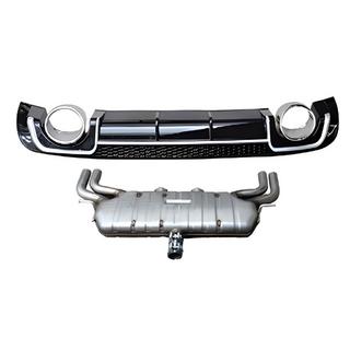 Bagdiffuser med udstødningsender V-2 (til S/S-Line, 2012-2020) Audi A3 2012–2020