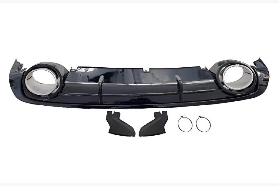 Audi A6 C6 2004–2011 Bagdiffuser med RS-Style udstødningsender Image
