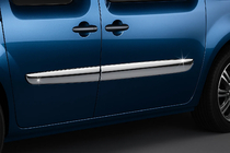 Renault Kangoo 2008–2020 Dørlister (2011-2014, 4 stk, rustfrit stål) foto 1