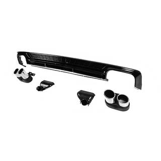 Bagdiffusor med udstødningstips S-Style (til Base) Audi A6 C8 2018–2025 foto 1
