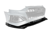 Audi A4 B9 2015–2024 Front læbespoiler V-3 (2019-2024) foto 4