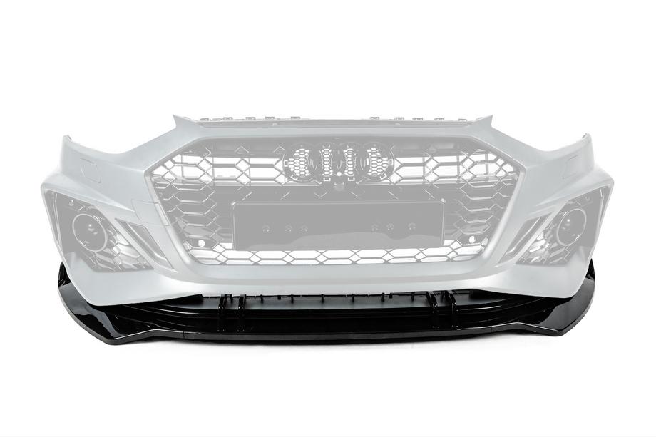 Audi A4 B9 2015–2024 Front læbespoiler V-3 (2019-2024) Image