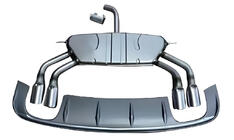 Audi A3 2012–2020 Bagerste diffuser med udstødningsender (til S/S-Line, 2012-2016) foto 1