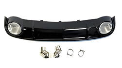 Audi A4 B8 2007–2015 Bagdiffuser med RS-Style udstødningsenderør (2007-2011) foto 1