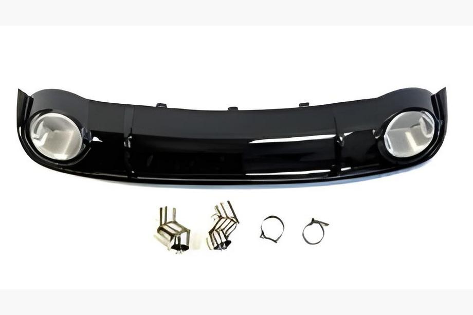 Audi A4 B8 2007–2015 Bagdiffuser med RS-Style udstødningsenderør (2007-2011) Image
