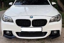 BMW 5-serie F10/F11 2010–2016 Kidney-grill Diamond Black (blank højglans) foto 2