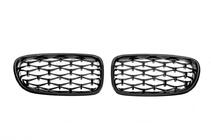 BMW 5-serie F10/F11 2010–2016 Kidney-grill Diamond Black (blank højglans) foto 4