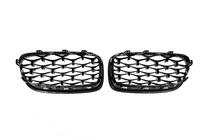 BMW 5-serie F10/F11 2010–2016 Kidney-grill Diamond Black (blank højglans) foto 8