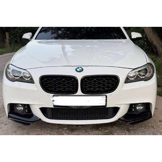 Kidney-grill Diamond Black (blank højglans) BMW 5-serie F10/F11 2010–2016 foto 2