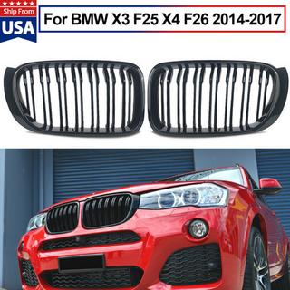 Nyregrill M-Look (sort højglans) BMW X4 F26 2014–2018 foto 3