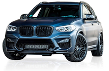 BMW X3 G01 2018– M-Look nyregrill (højglans sort) foto 1