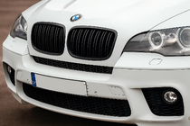 BMW X6 E71 2008–2014 Nyregrill M-Look V1 (blank sort) foto 1