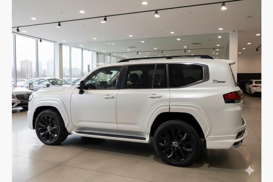 Toyota Land Cruiser 300 2021– Skærmforøgere VXR Hvid farve Foto 2