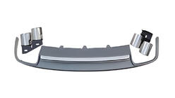 Audi A4 B8 2007–2015 Bageste diffuser med udstødningsenderør S-Style (2007-2011) foto 1