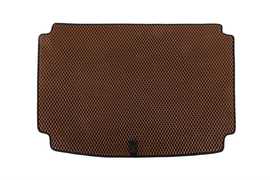 Kia Niro 2016–2021 EVA bagagerumsmåtte (E-Niro 2018-2022, med subwoofer, Brun) Image