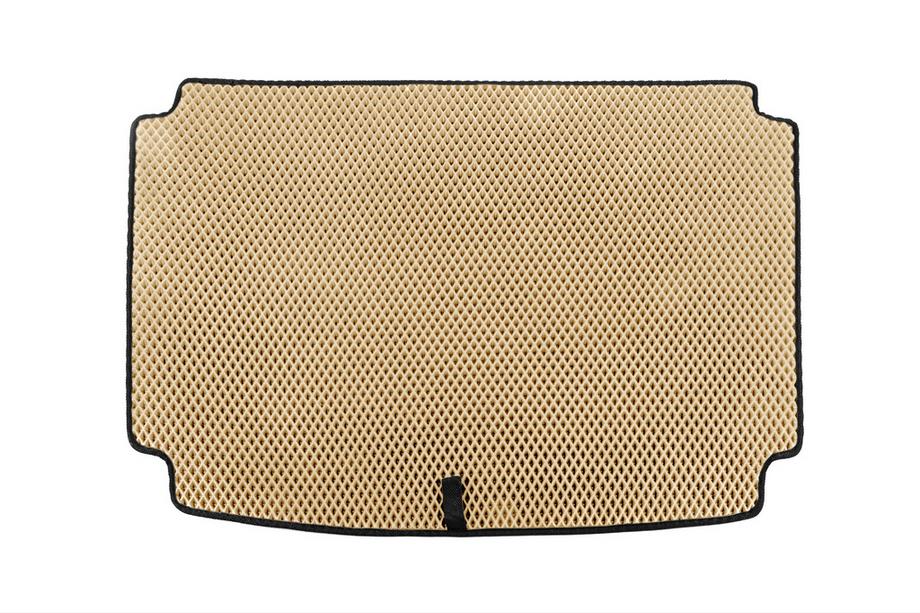 Kia Niro 2016–2021 EVA bagagerumsmåtte (E-Niro 2018-2022, med subwoofer, Beige) Image
