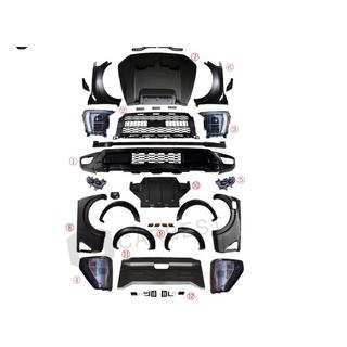 Karrosserisæt (F150 Raptor 2023 design) Ford Ranger 2011–2022 foto 2
