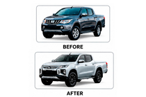 Mitsubishi L200 2015–2024 2020 facelift-opgraderingssæt (sæt) foto 2