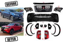 Nissan Navara/NP300 2016– Facelift-opgraderingssæt til 2021 (til 2015-2020) foto 2