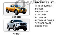 Nissan Navara/NP300 2016– Facelift-opgraderingssæt til 2021 (til 2015-2020) foto 3