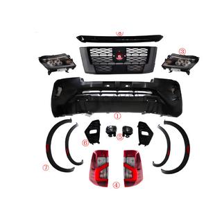 Facelift-opgraderingssæt til 2021 (til 2015-2020) Nissan Navara/NP300 2016– foto 4