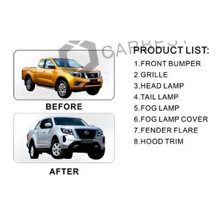 Facelift-opgraderingssæt til 2021 (til 2015-2020) Nissan Navara/NP300 2016– foto 3