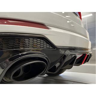 Bagdiffusor med udstødningsenderør QRS-Style Audi Q3 2019–2025 foto 1