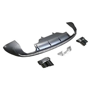 Bageste diffuser med udstødningsenderør QS-Style Audi Q5 2008–2017