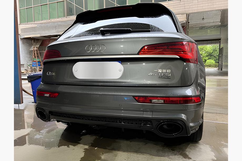 Audi Q5 2008–2017 Bagdiffusor med udstødningsenderør QRS-Style Image