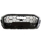 Audi Q8 2018– Kølergrill RSQ-Style (2018-2023, sort) foto 2