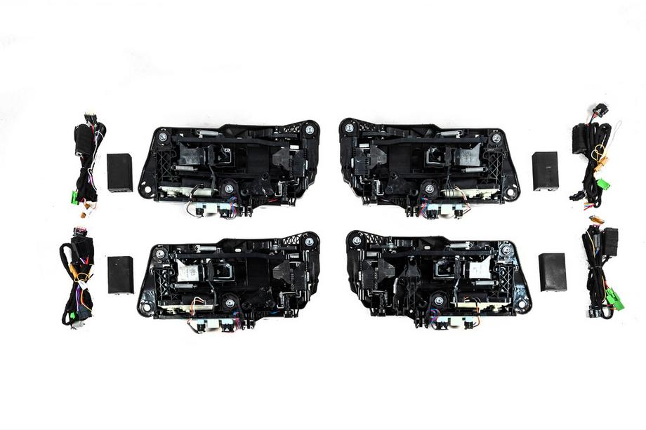 Mercedes S-Klasse W221 2005–2013 Restyling-kit til W223 Maybach (med dørhåndtag og indsatser) Foto 28
