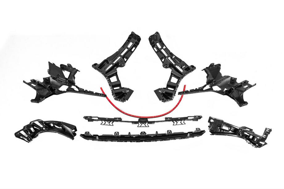 Mercedes S-Klasse W221 2005–2013 Restyling-kit til W223 Maybach (med dørhåndtag og indsatser) Foto 18