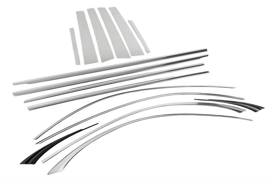 Mercedes S-Klasse W221 2005–2013 Restyling-kit til W223 Maybach (med dørhåndtag og indsatser) Foto 12