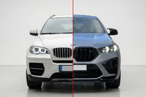 BMW X6 E71 2008–2014 Facelift-kit til X6M F96 LCI foto 1