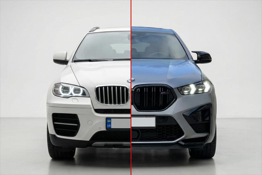 BMW X6 E71 2008–2014 Facelift-kit til X6M F96 LCI Image