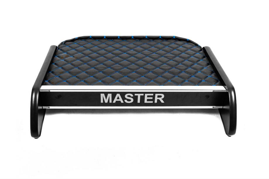 Renault Master 2011–2023 Instrumentbordshylde (sort med blå syning) Image