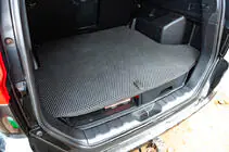 Nissan X-trail T31 2007–2014 EVA bagagerumsmåtte (sort) foto 2
