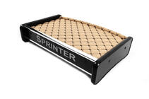 Mercedes Sprinter W901/902/903/904/905 1995–2006 Hylde til instrumentbord (2000-2006, beige med sort syning) foto 2