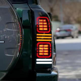 Baglygter Smoke Black LED (2004-2008, 2 stk) foto 2