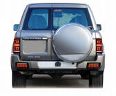 Nissan Patrol Y61 1997–2011 Baglygter Smoke Black LED (1999-2004, 2 stk.) foto 2