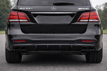 Mercedes GLE/ML Klasse W166 2011–2018 Bagdiffuser til GLE (GLE63 Black-design) foto 1
