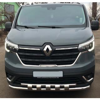 Shark ST015 frontbøjle (2021+, rustfrit stål) Renault Trafic 2015– foto 1